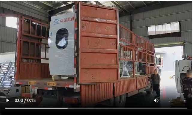 六色印刷机（ZC-188-6型）发货现场